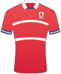 Middlesbrough FC shirt