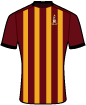 Bradford City AFC shirt